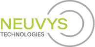 Grey and Green Neuvys Logo