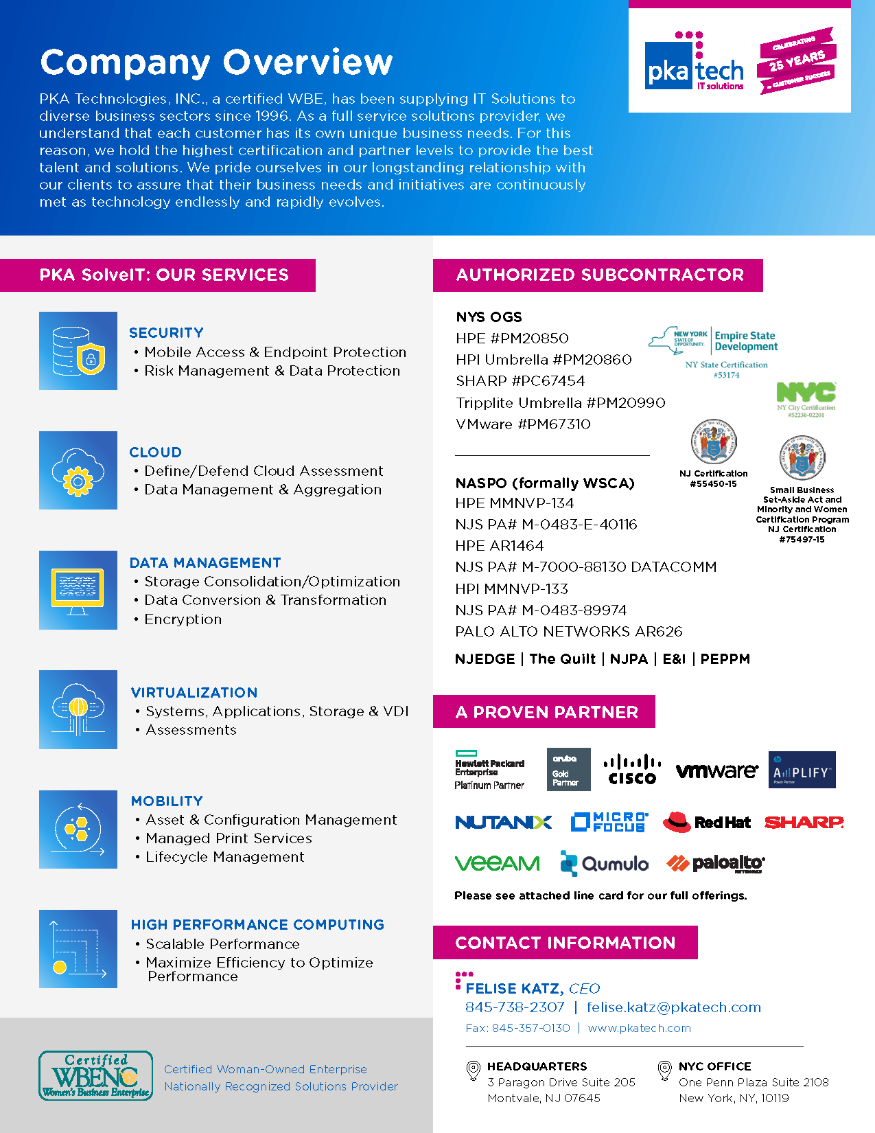 PKA Company Overview