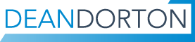 Dean Dorton Dark and Light Blue Logo